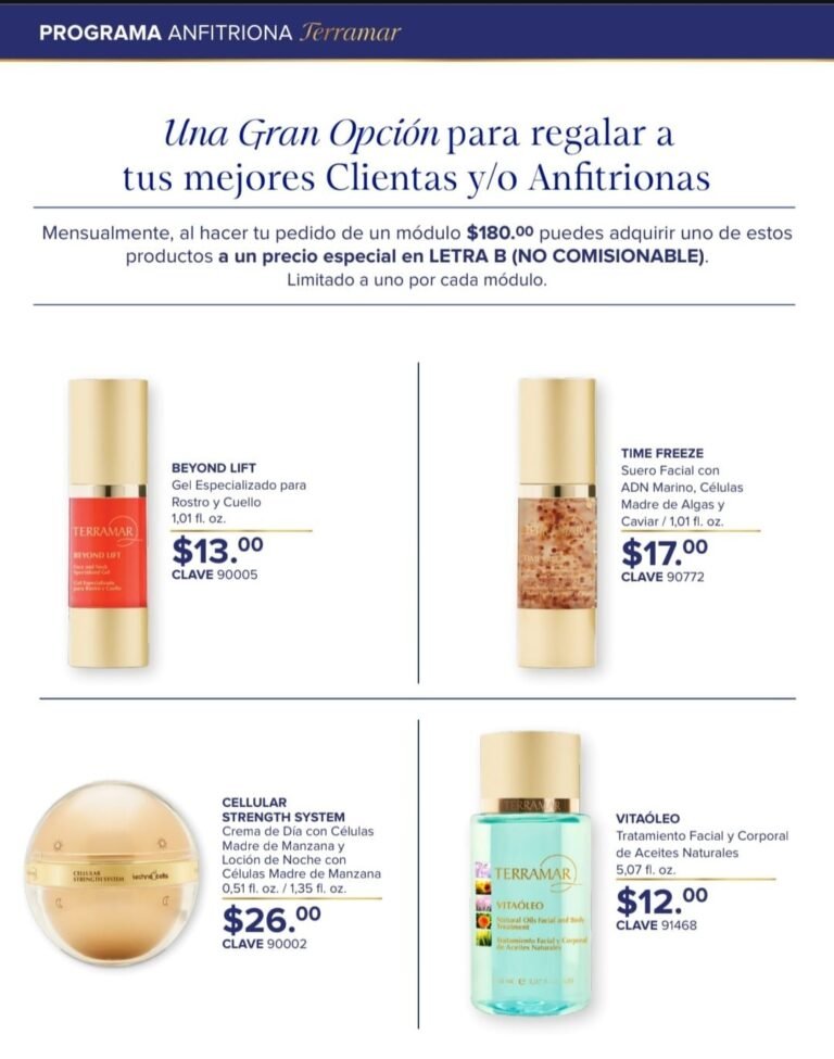 Regalo para anfitrionas